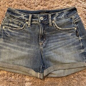 Silver Jeans Classic Blue Jean Shorts